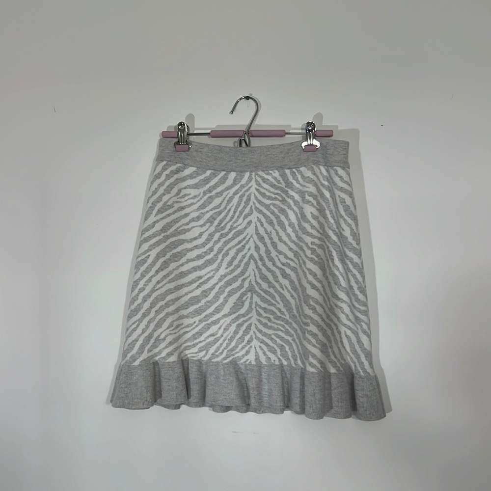 Anthropologie Dolan Skirt Zebra Print